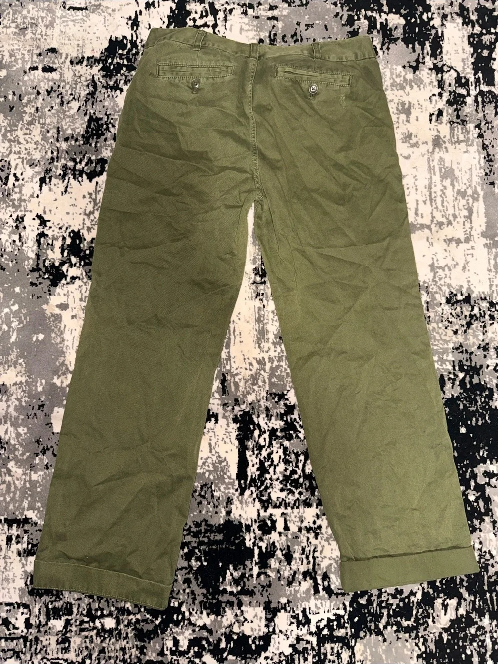 J. Crew Women's Olive Green Chino Pants